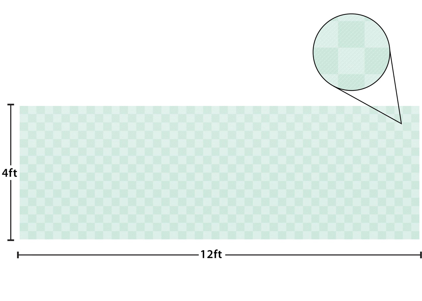Teacher Created Resources Green Checkers Better Than Paper® Bulletin Board Roll (TCR77601)