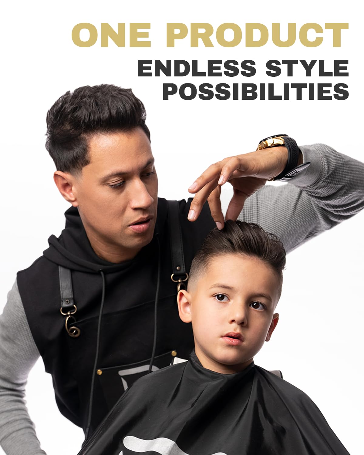 L3 Level 3 Pomade - Improves Hair Strength and Volume Long-Lasting Hold Infused with Keratin (3 Pack)
