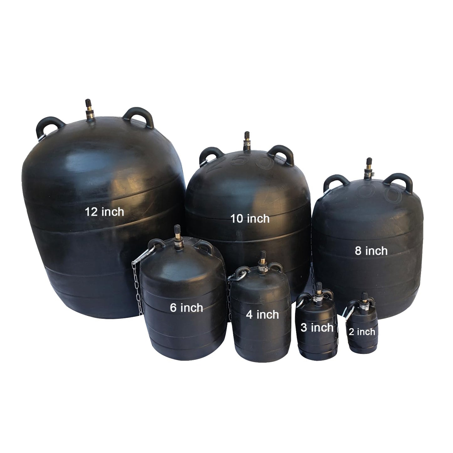 ROLING Inflatable Pipe Plug Balloon Plug,Pipe Pressure Test Plug,Plumbing Test Ball,Sewer Test Plug. (12 inch)