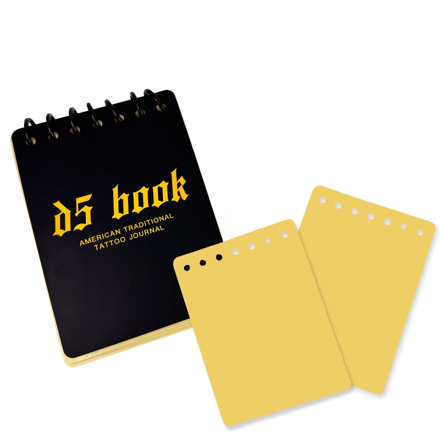 D5 Tattoo Practice Flipbook - 7 Sheets of 3MM Silicone Skin, Create Your Own Tattoo Training Journal, Portable & Reusable for DIY Tattoo Artists, Premium Material, Original Tattoo Practice Book
