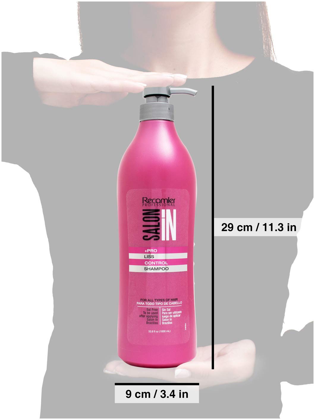 Recamier Professional Salon In +Pro Liss Control Hair Shampoo x 33.8oz