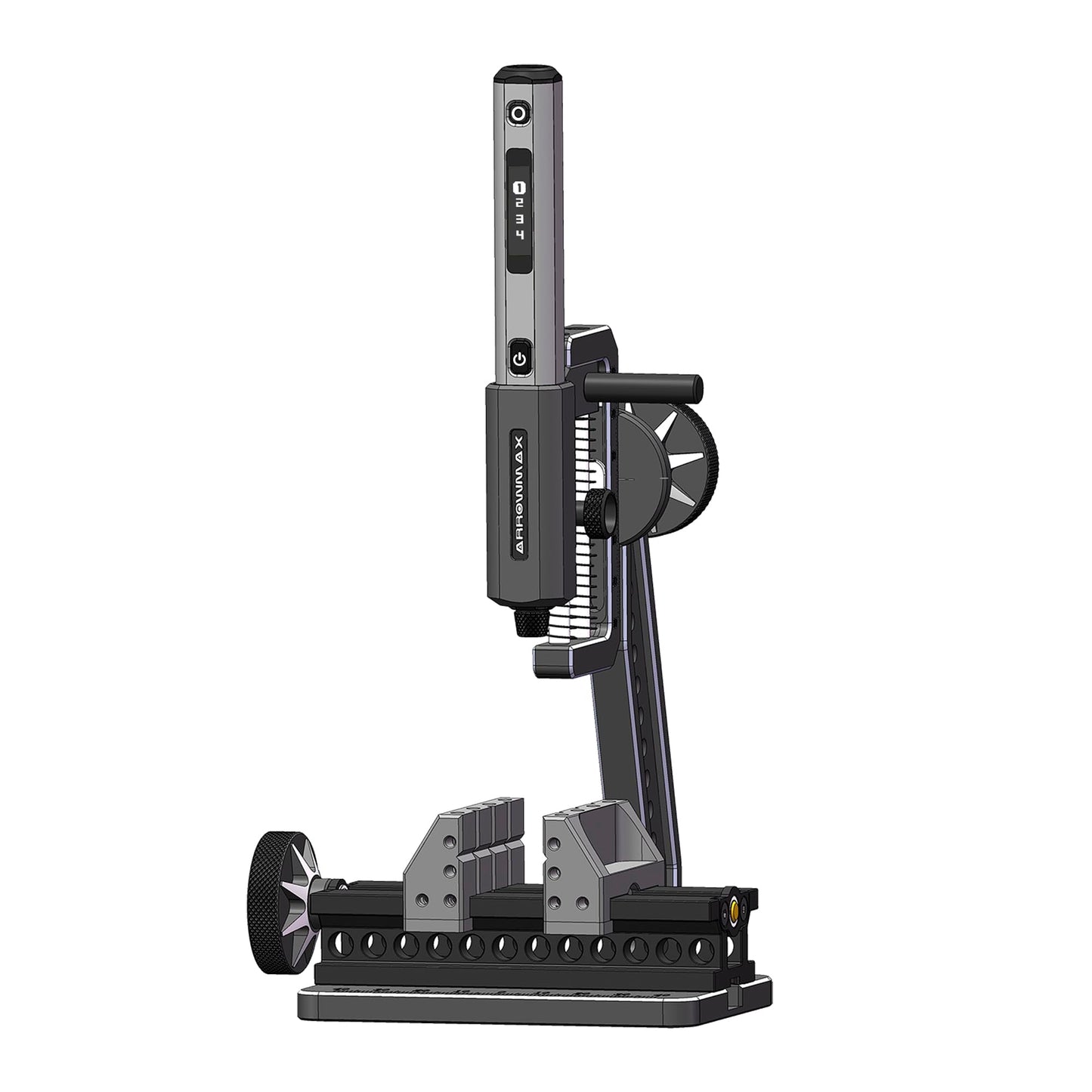 AM ARROWMAX Precision Double-Ended Mini Bench Vise - Crafted From Aerospace-grade Aluminum Alloy And Precision CNC Machined, Enhance Precision and Stability for Crafts, Jewelry Making