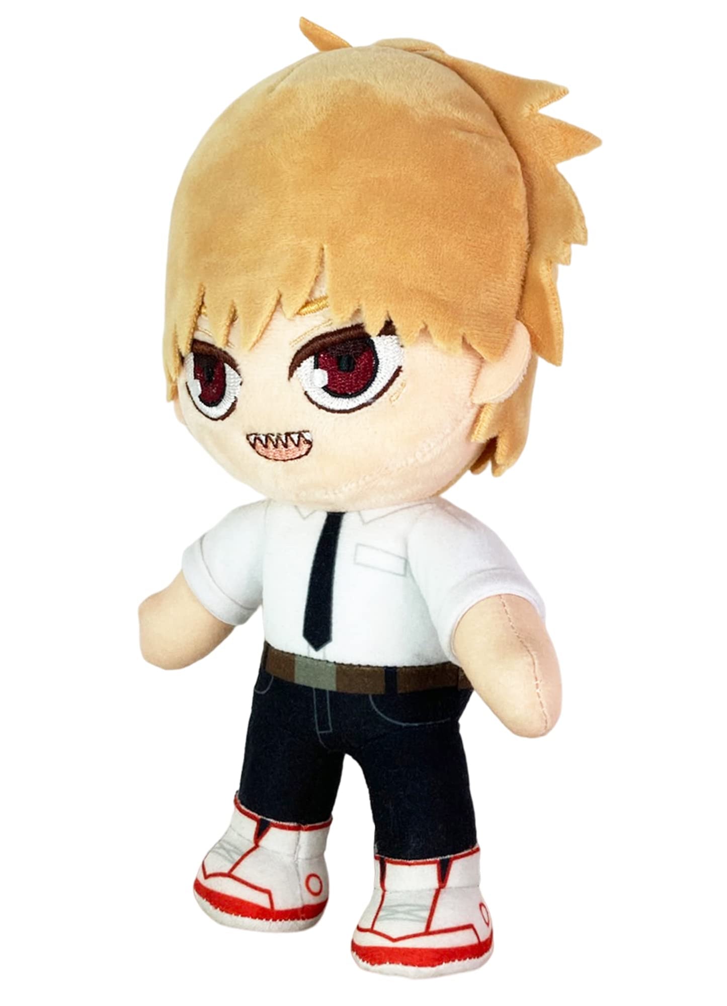 Great Eastern Entertainment Chainsaw Man - Denji Public Safety Devil Hunters Uniform #1 Movable Ver Plush 8" H