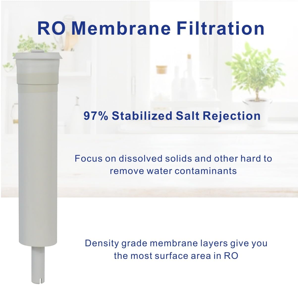 Replacement Filter Set With Membrane S-1229RS for Microline 435 Reverse Osmosis System