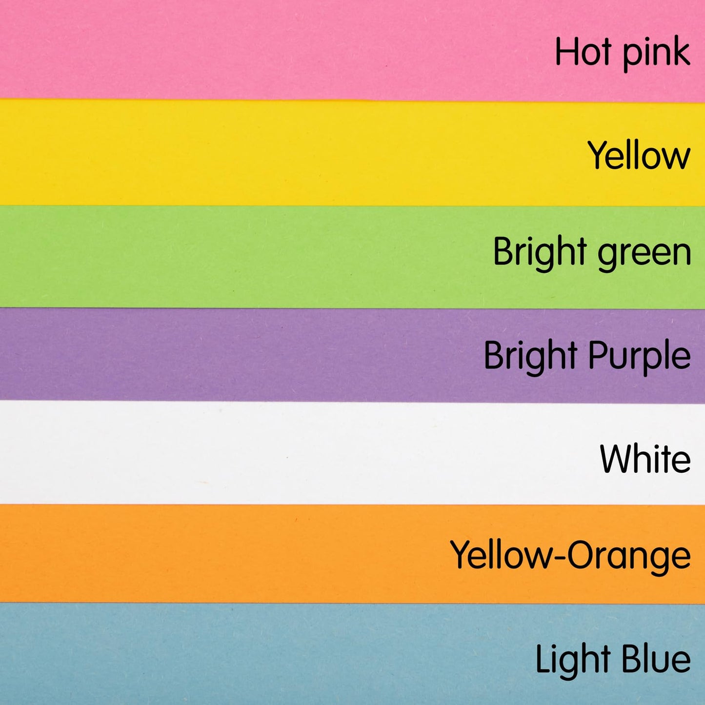 Colorations BRITESTK Colorations Bright Construction Paper Smart Pack (Pack of 600)