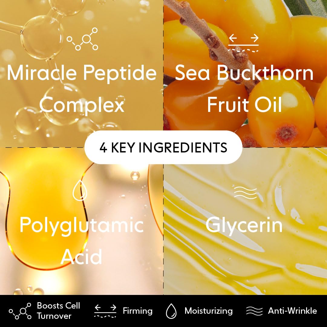 LOOPS Peptide Serum - Firm, Fortify, and Fight Fine Lines - Anti-Wrinkle and Moisturizing Skincare - Pre-soaked Veocell Embo Pad - With Peptide Complex to Rejuvenate and Prejuvenate - Face Serum Pads