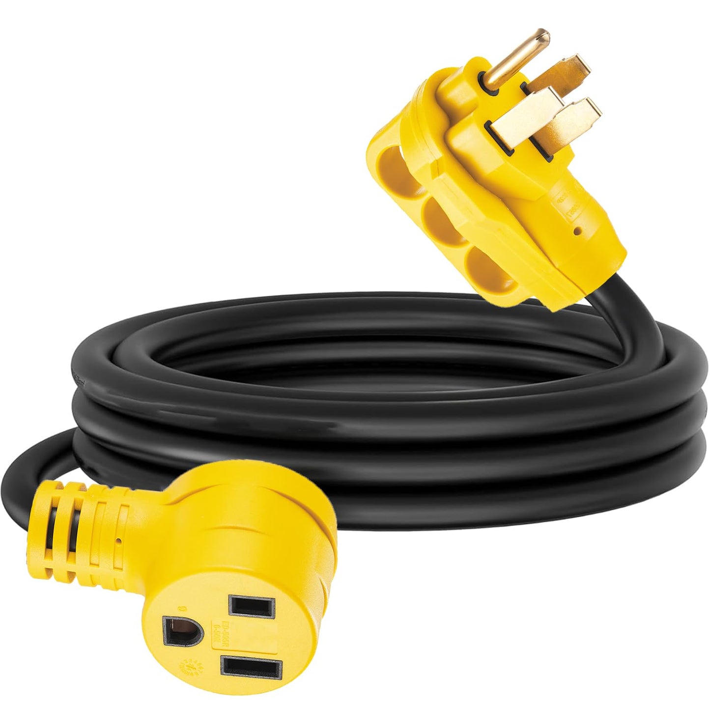Suplevel 6 AWG Welder Adapter Cord 10 FT, Heavy Duty NEMA 14-50P Male to 6-50R Female Extension Cord, STW 6AWG/3C 50 Amp 250 Volts 12500 Watt, Generator RV to Welder Tesla EV Charger Adapter Cord