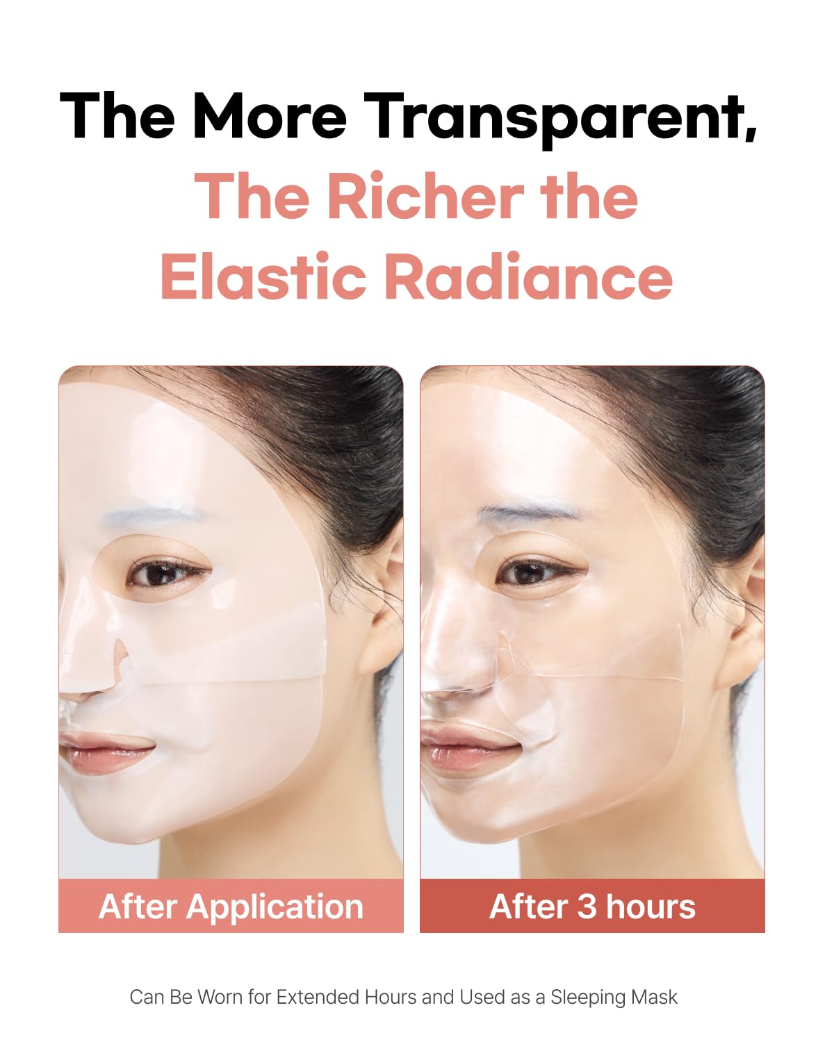ClearDea Mucin Collagen EGF Fitting Mask – Collagen & EGF-Infused Hydrogel Mask for Deep Hydration, Firming, and Nourishing Skin, Non-Greasy, Korean Skincare, 5 Sheets