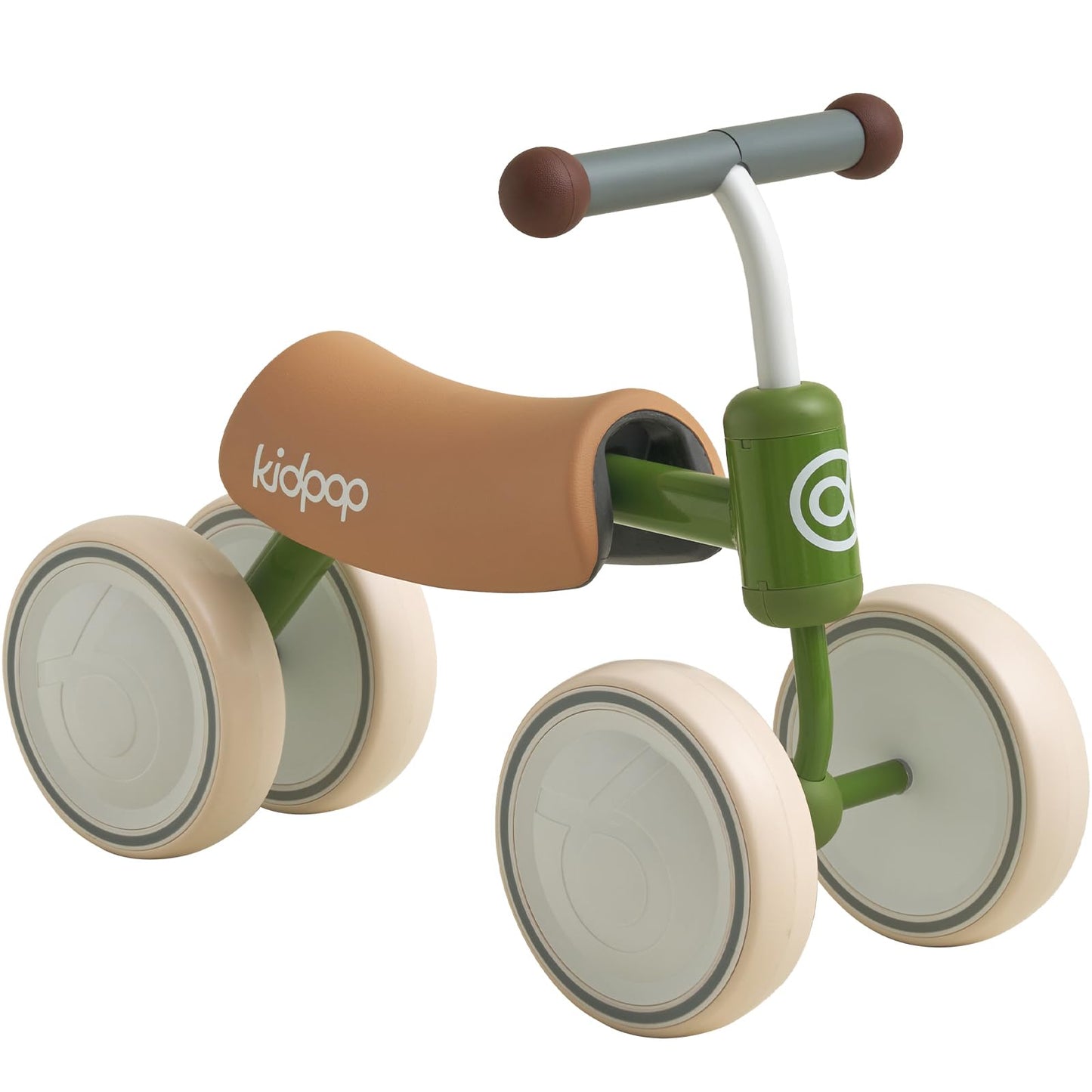 Kidpop Big BEE Baby Balance Bike for 1 Year Old Toddler Kids Ride On Toys First Birthday Gift Toddler First Bike (White)