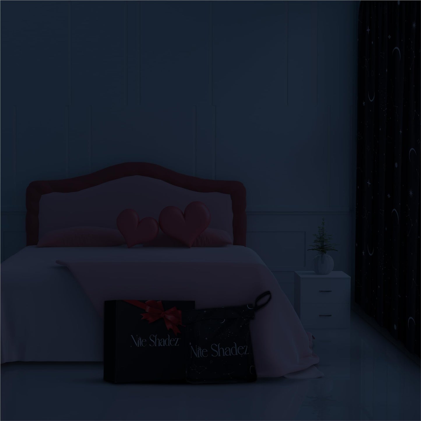 Portable Blackout Curtains (60" x 80") - Travel Blackout Curtains for Baby Nursery w/Stars - Portable Blackout Shades w/UV & Thermal Protection - 20 Stick on Suctions & Velcro Blackout Window Cover