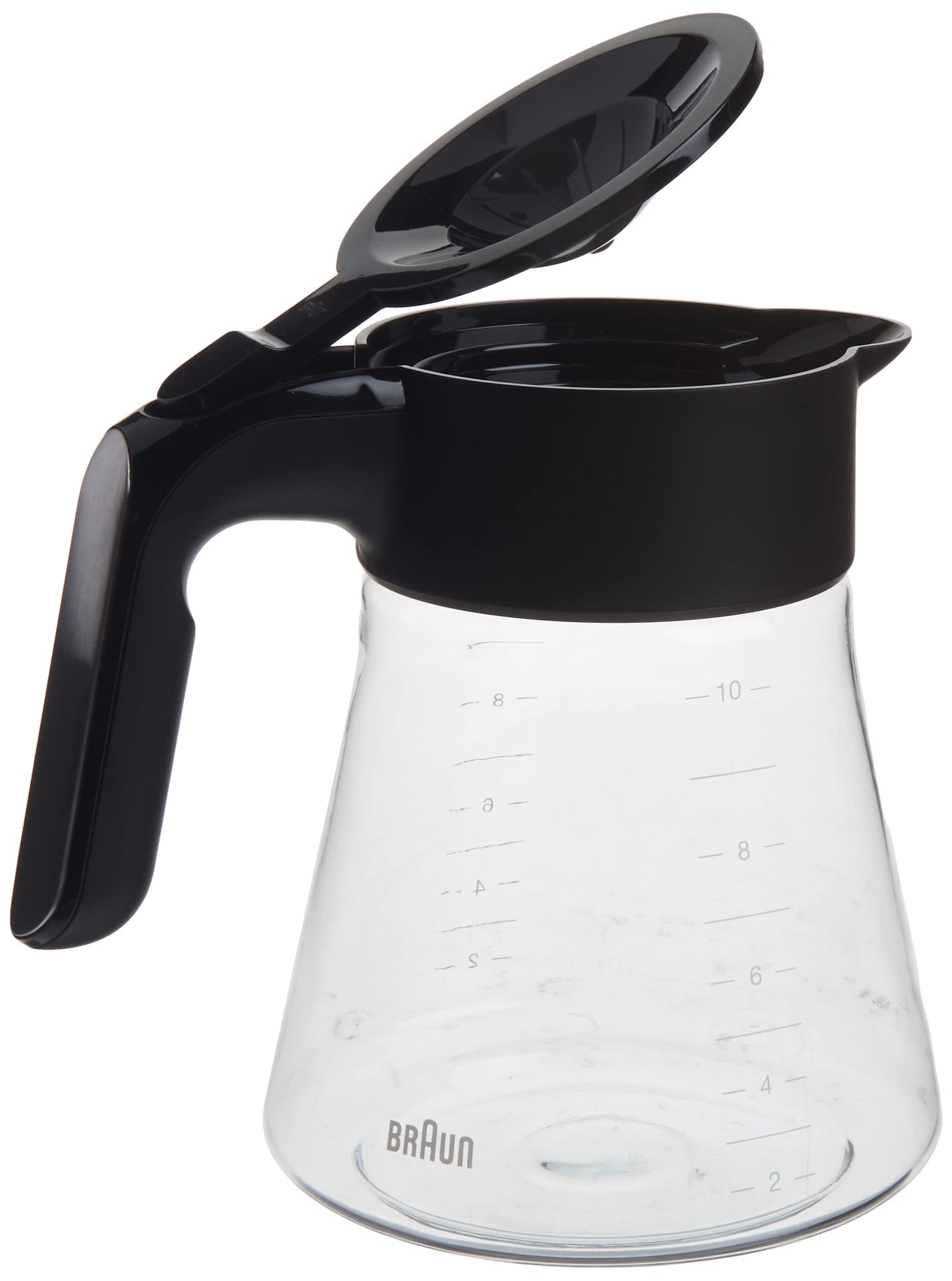 Braun BRSC008 MultiServe Coffee Machine 10 cup Replacement Carafe, Black