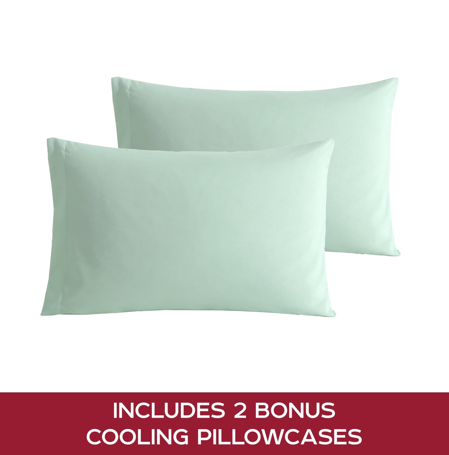 Caribbean Joe 6-Piece Sheet Set with Cooling Pillowcases, 12-inch Deep Pockets, Tropical Beach Coastal Design, King, Ariel
