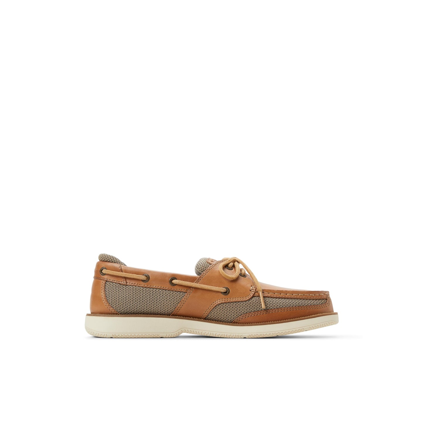 Sperry Men's Surveyor 2-Eye Boat Shoe, Light Brown, 10.5