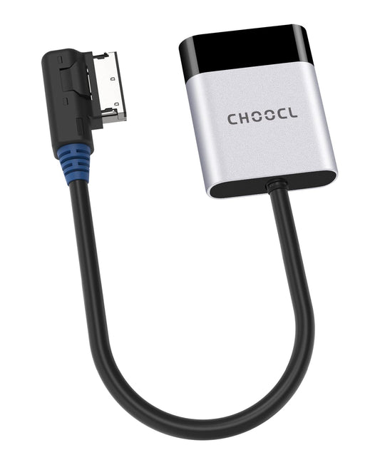 CHOOCL Bluetooth Car Adapter for Audi with AMI Interface, Mercedes & Volkswagen with MDI Connector, Bluetooth Receiver with Bluetooth 5.0 HD Sound for MMI 3G System(Audi Symphony,Audi Concert)