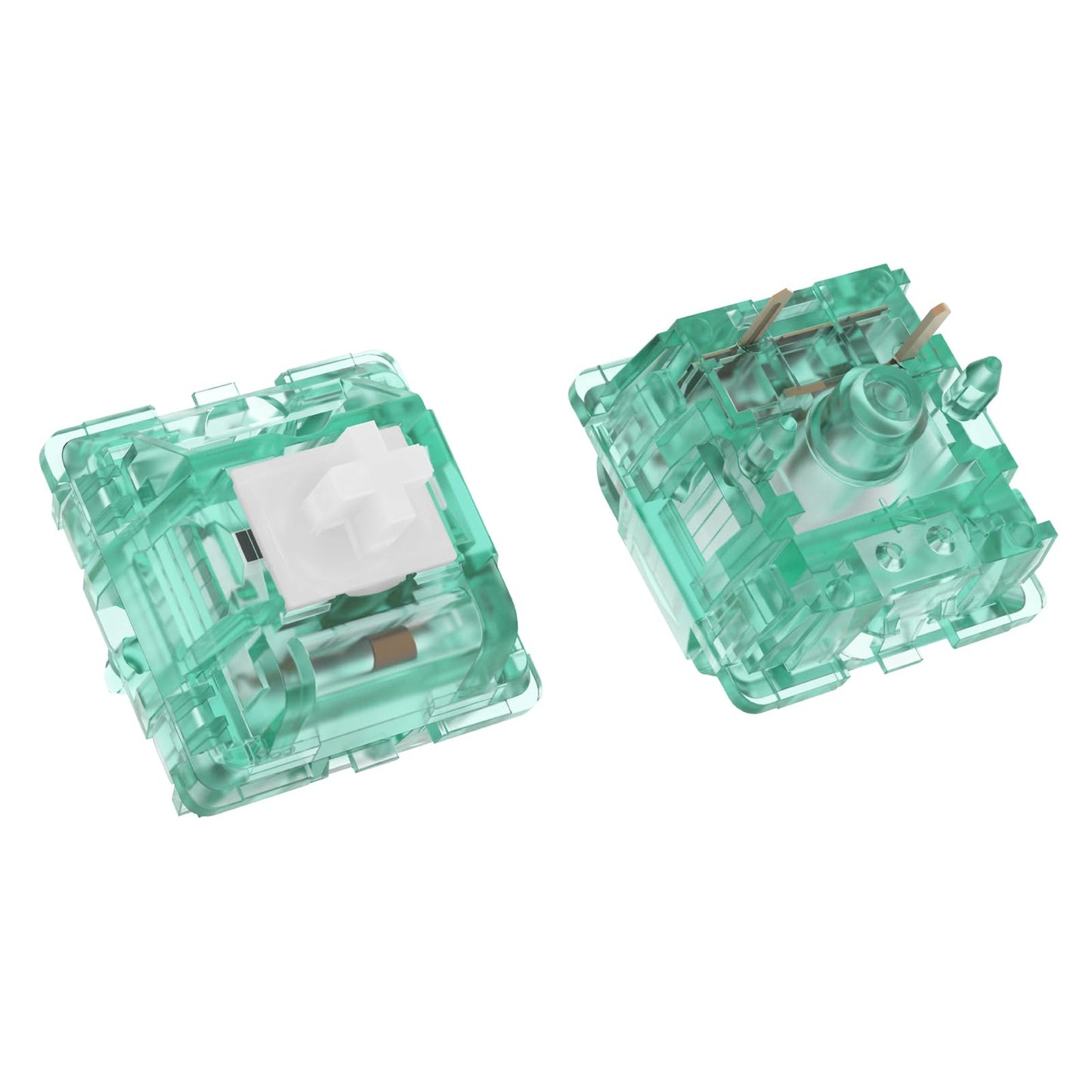 DUROCK Silent Shrimp Switches, Silent T1 Tactile Switches 67g, 5 Pins Pre-Lubed MX Silent Keyboard Switches (Silent Shrimps, 110pcs)