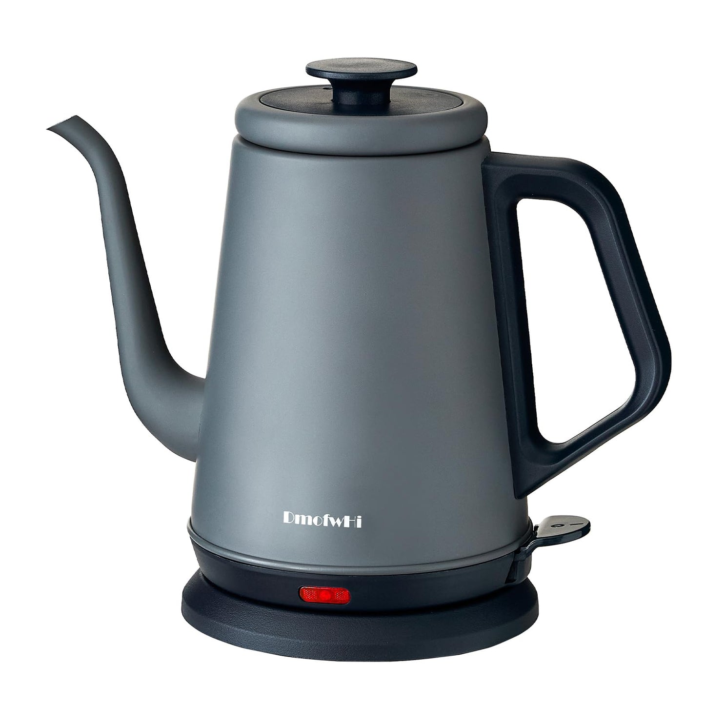 DmofwHi Gooseneck Electric Kettle(1.0L),1000W Electric Tea Kettle of 304 Stainless Steel,Auto Shut off,Water Kettle for Coffee and Tea-Grey