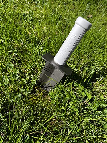 Hand Digger/Trowel by Kellyco with Magnet, Dual Serrated Edge, Metal Detecting or Gardening, Stuline Signature Series