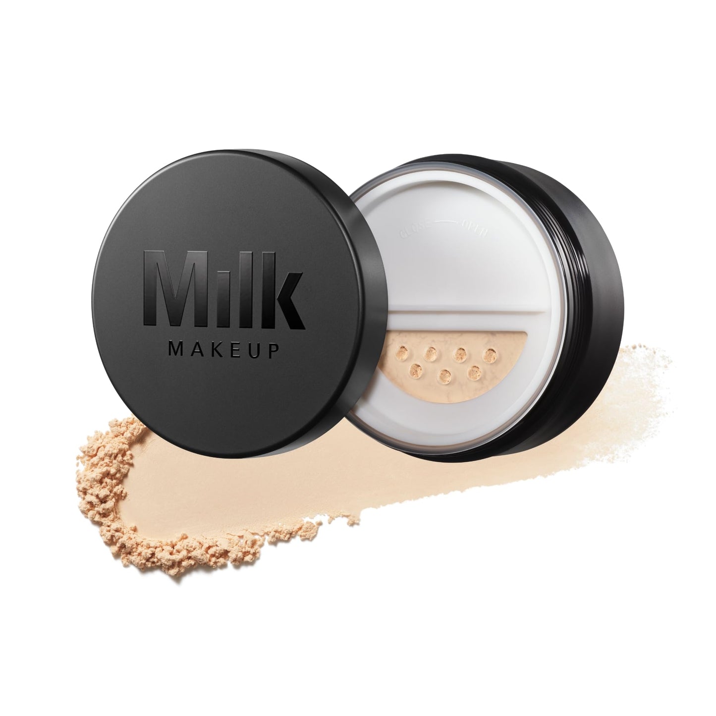 Milk Makeup Pore Eclipse Matte Translucent Setting Powder, Translucent Light - 0.27 oz - Sets Makeup for Up to 16 Hours, Blurs Pores and Fine Lines & Controls Shine - Vegan & Cruelty Free