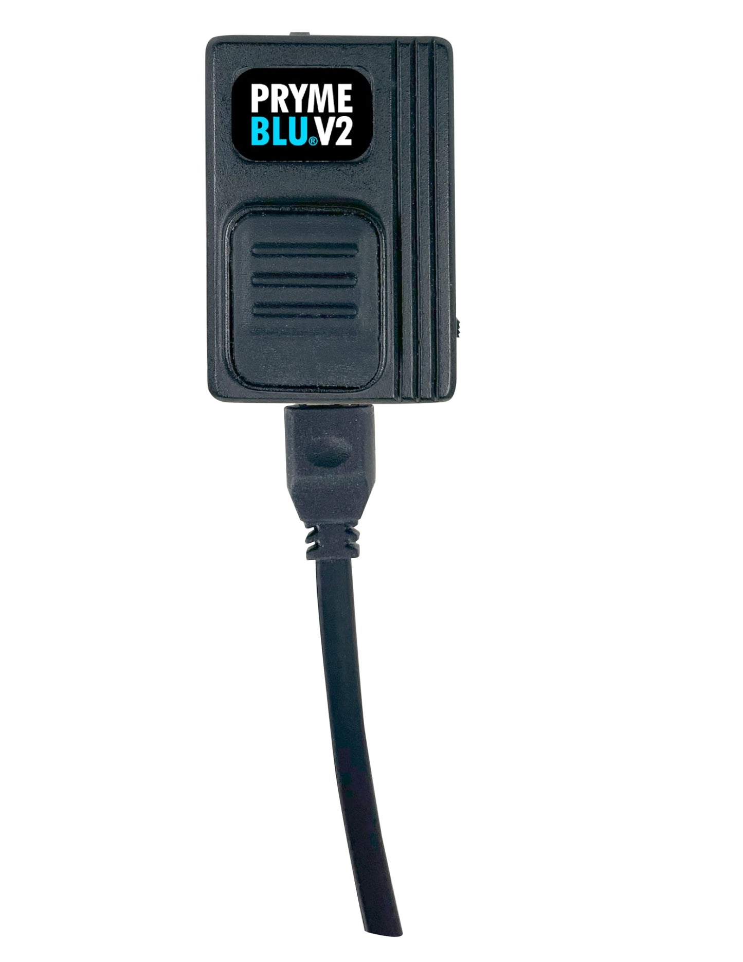 PRYMEBLU® BT-503-V2 Bluetooth Wireless PTT Button and Headset Adapter. Compatibility: Designed to fit Motorola Two-Pin M1 (x03) radios, Including Digital Models.