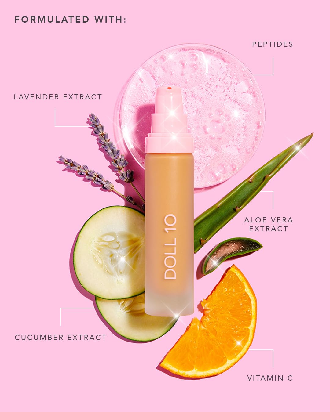 T.C.E This Covers Everything Super Coverage Serum Makeup with Peptides (Fair/Light, One Size)