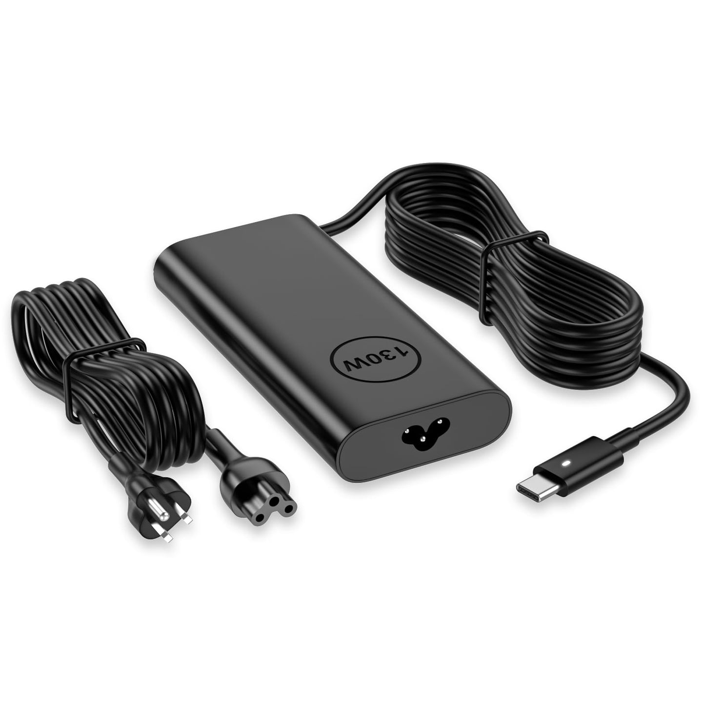 130W USB C Type C Laptop Charger Compatible with Dell XPS 15 2in1 9575 Latitude 9410 9510 9575 7310 7410 7210 5420 5510 5520 Precision 5530 2in1 5550 5750 3560 3550 3551 Type C AC Adapter