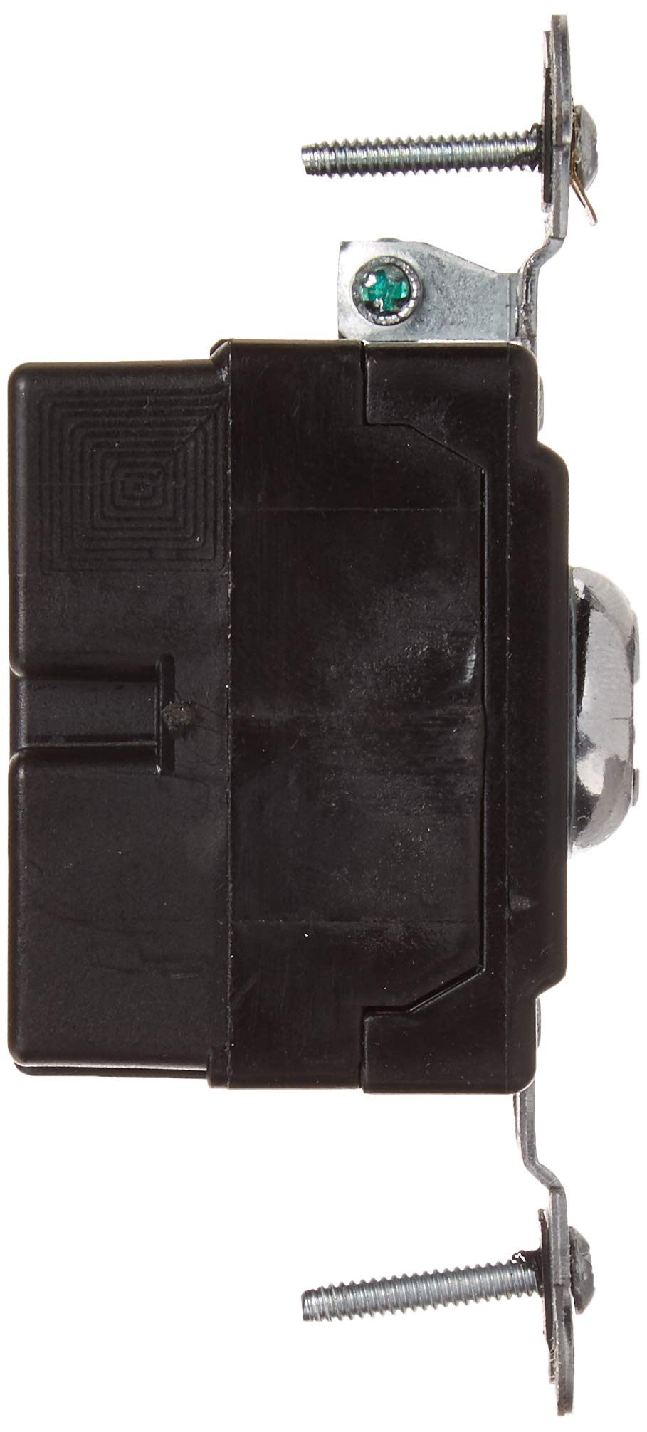 Leviton 1221-2KL 20 Amp, 120/277 Volt, Key Locking, Single-Pole, AC Quiet Switch, Extra Heavy Duty Spec Grade, Self Grounding, Chrome