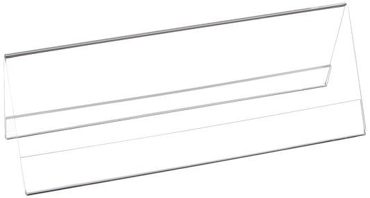 Azar Displays 192810 11" W x 4.25" H 2-Sided Nameplate (10 Pack)