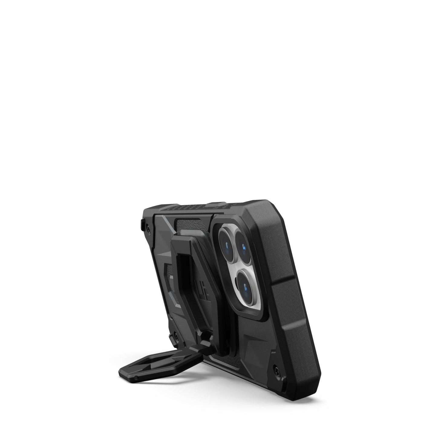 URBAN ARMOR GEAR UAG Magnetic Phone Ring Stand Compatible with MagSafe Magnet, Removable Metal Finger Ring Grip & 360 Rotation Adjustable Kickstand for iPhone 16/15/14/13, Galaxy S24/S23, Black/Black