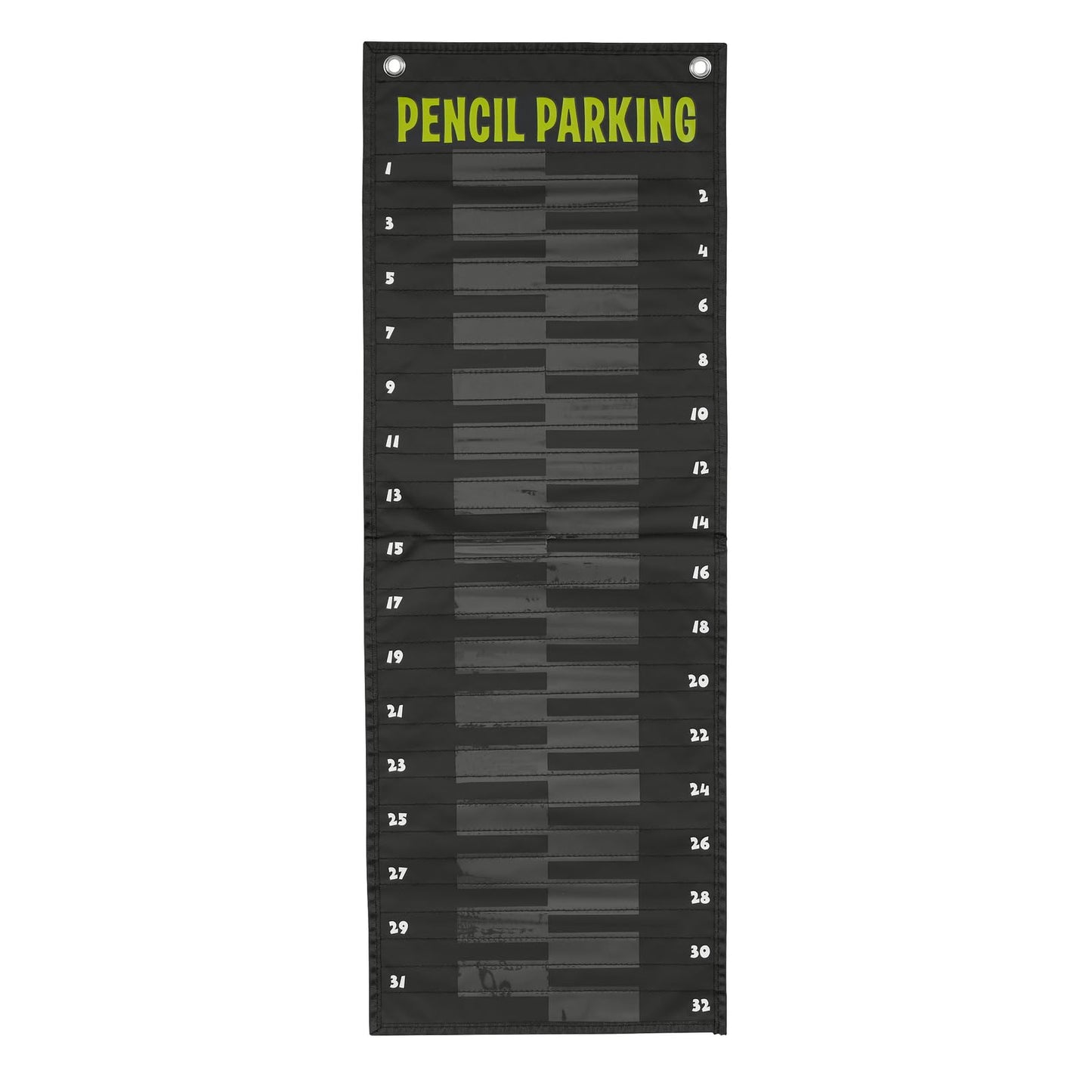 Really Good Stuff Pencil Solution Pocket Chart-Numbered Pencil Dispenser-Hanging Organizer for the Classroom-Storage Supplies for Teachers