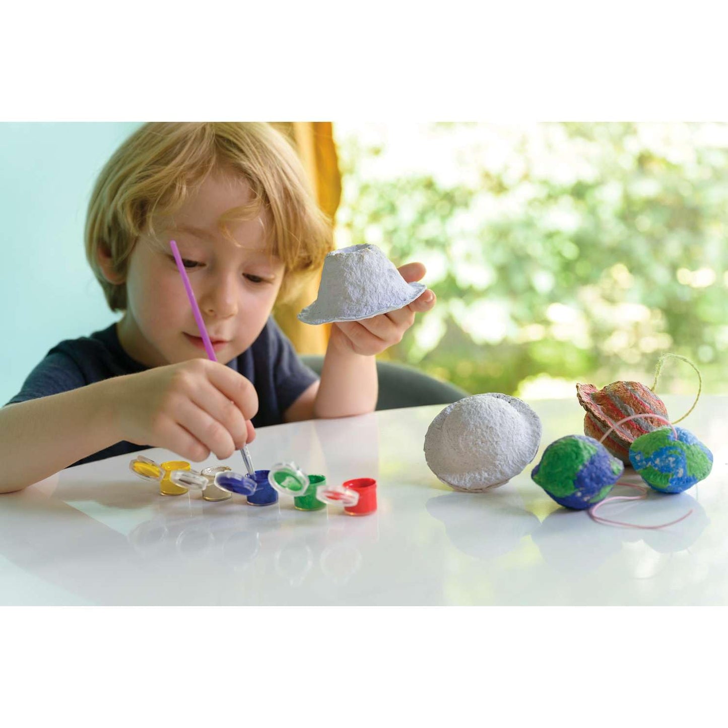 4M Green Paper Craft | Steam Powered Kids | Recycling Paper Craft Kit | Eco STEAM Kit - Craft, Science & Activity | 5+