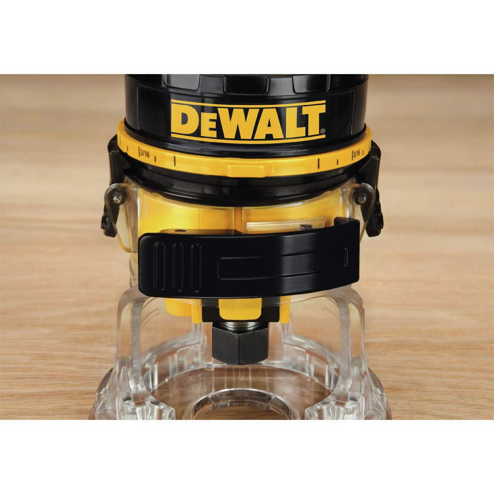 DEWALT DWE6000 4.5-Amp Variable Speed 1/4-Inch Laminate Trimmer