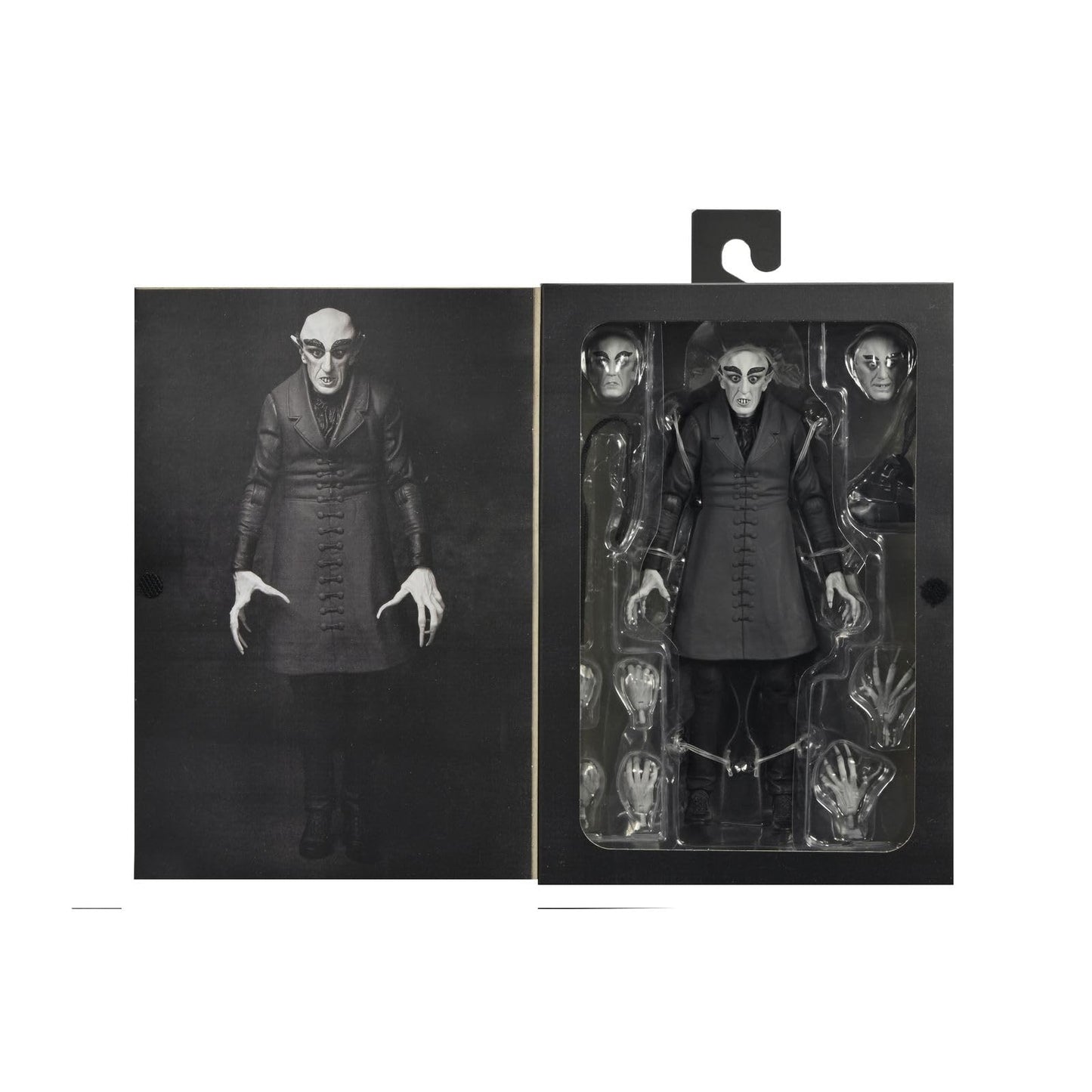 NECA Nosferatu- 7" Scale Action Figure - Ultimate Count Orlok (B&W)
