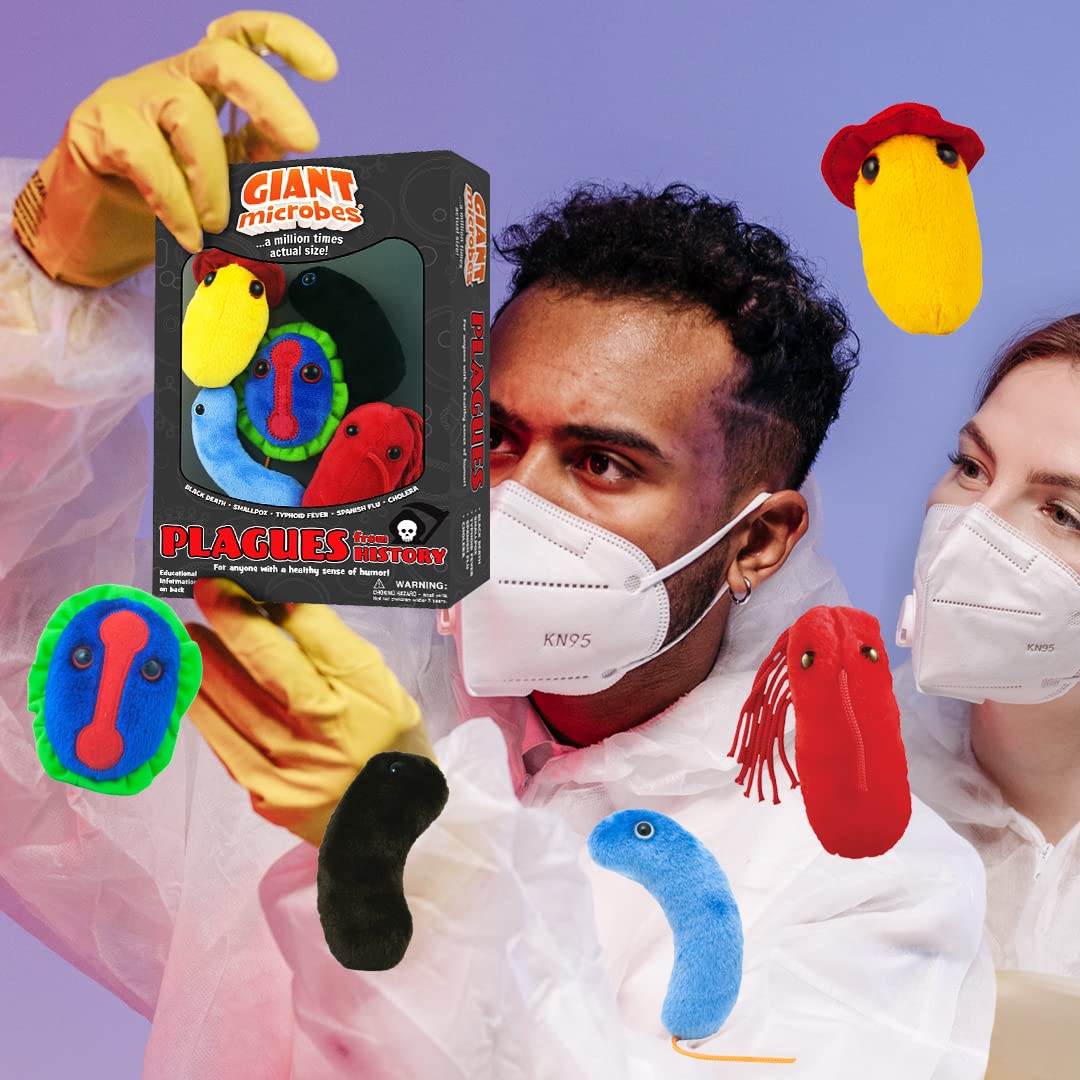 GIANTmicrobes Themed Gift Box - Plagues from History