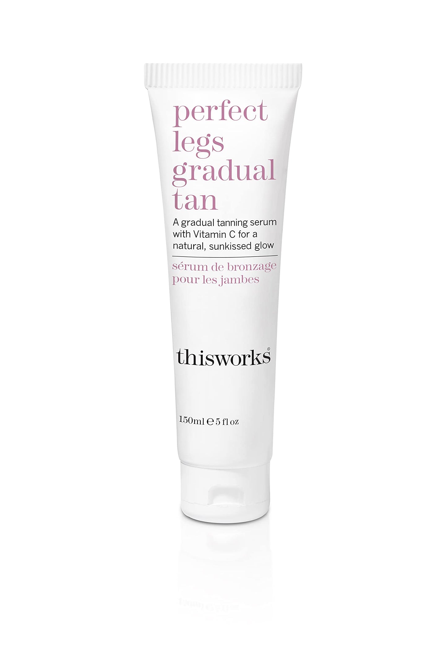 This Works Perfect Legs Gradual Tan, Self Tanner with Vitamin E & Shea Butter, 150ml