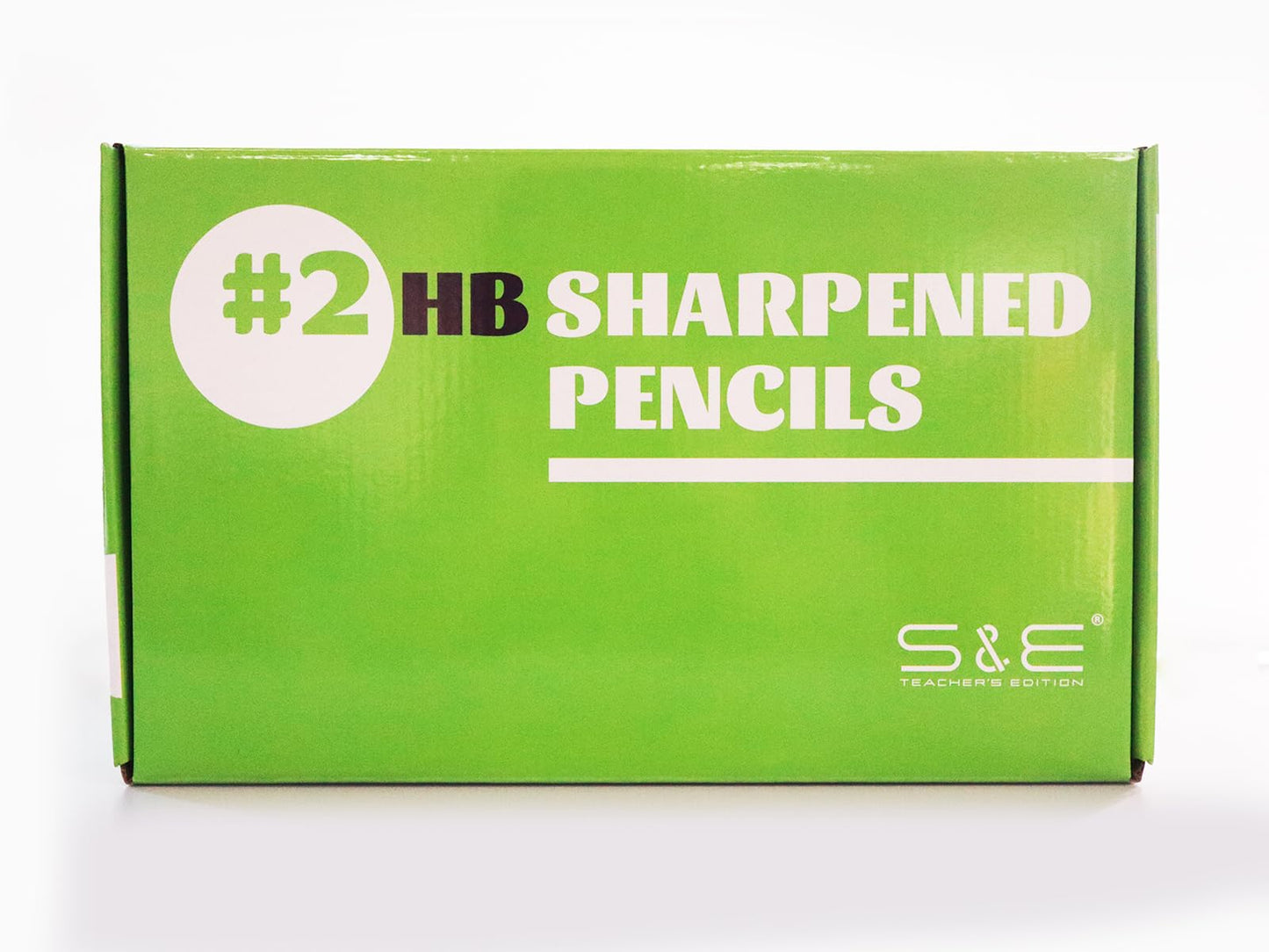S & E TEACHER'S EDITION 600 Pack Pre-sharpened #2 Pencils with Erasers – Bulk Yellow Woodcase HB Lead Pencils for Classrooms, Standardized Tests, Offices & Back to School – No.2 Pencil Value Box