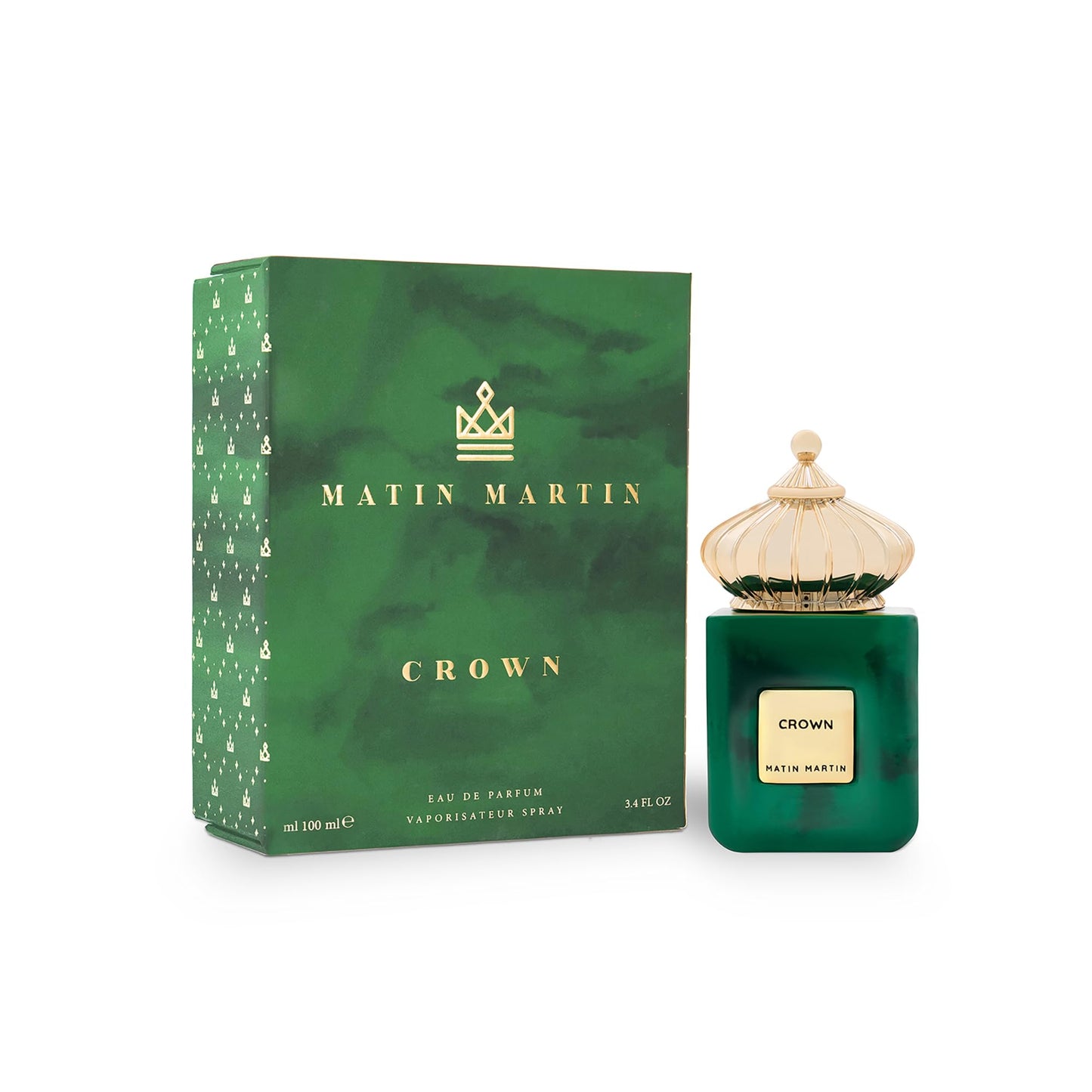 Matin Martin Crown - Spice and Citrus Fragrance For Women and Men - Perfume for Men with Musk Notes - Arabian Perfume for Women - Unisex - 3.4 oz