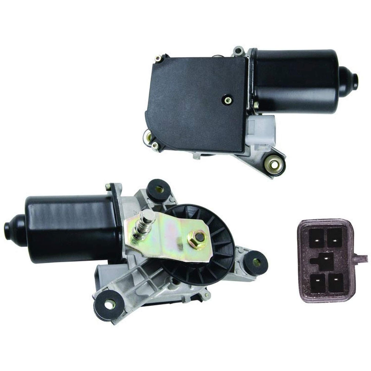 OEG Parts New Windshield Wiper Motor Compatible with Cadillac Chevrolet GMC 1990-2002 Includes Pul. 15740719, 22100736, 22101097, WPM158, 12368702