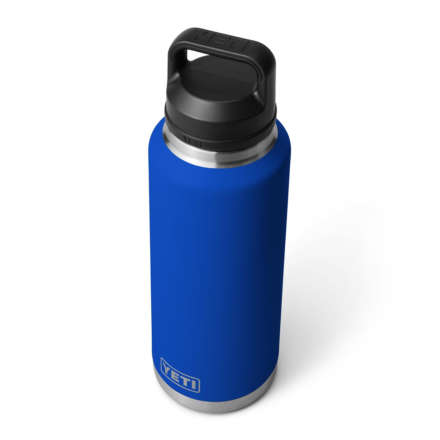 YETI Rambler 46 oz Bottle, Leakproof, Vacuum Insulated, Stainless Steel with Chug Cap, Royal Blue