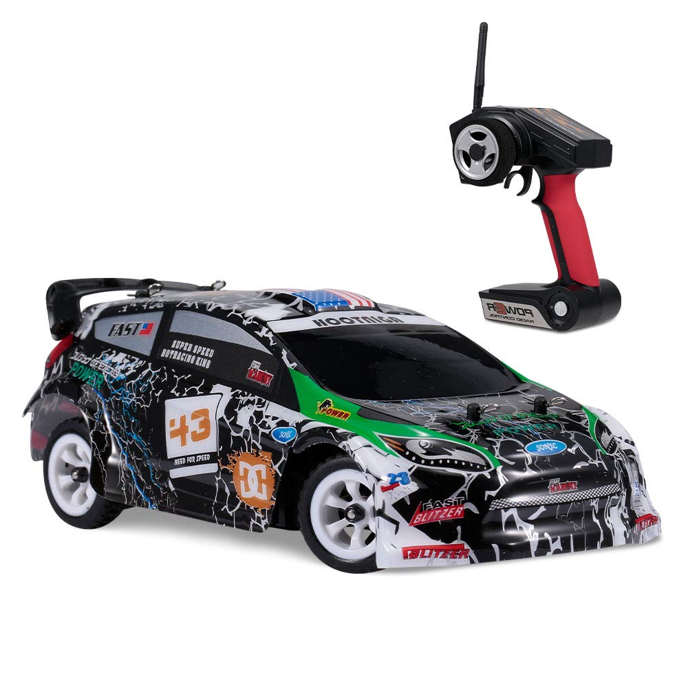 GoolRC WLtoys K989 RC Cars, 1:28 Scale 2.4GHz Remote Control Car, 4WD 30KM/H High Speed RC Racing Car, Drift Cars for Kids and Adults