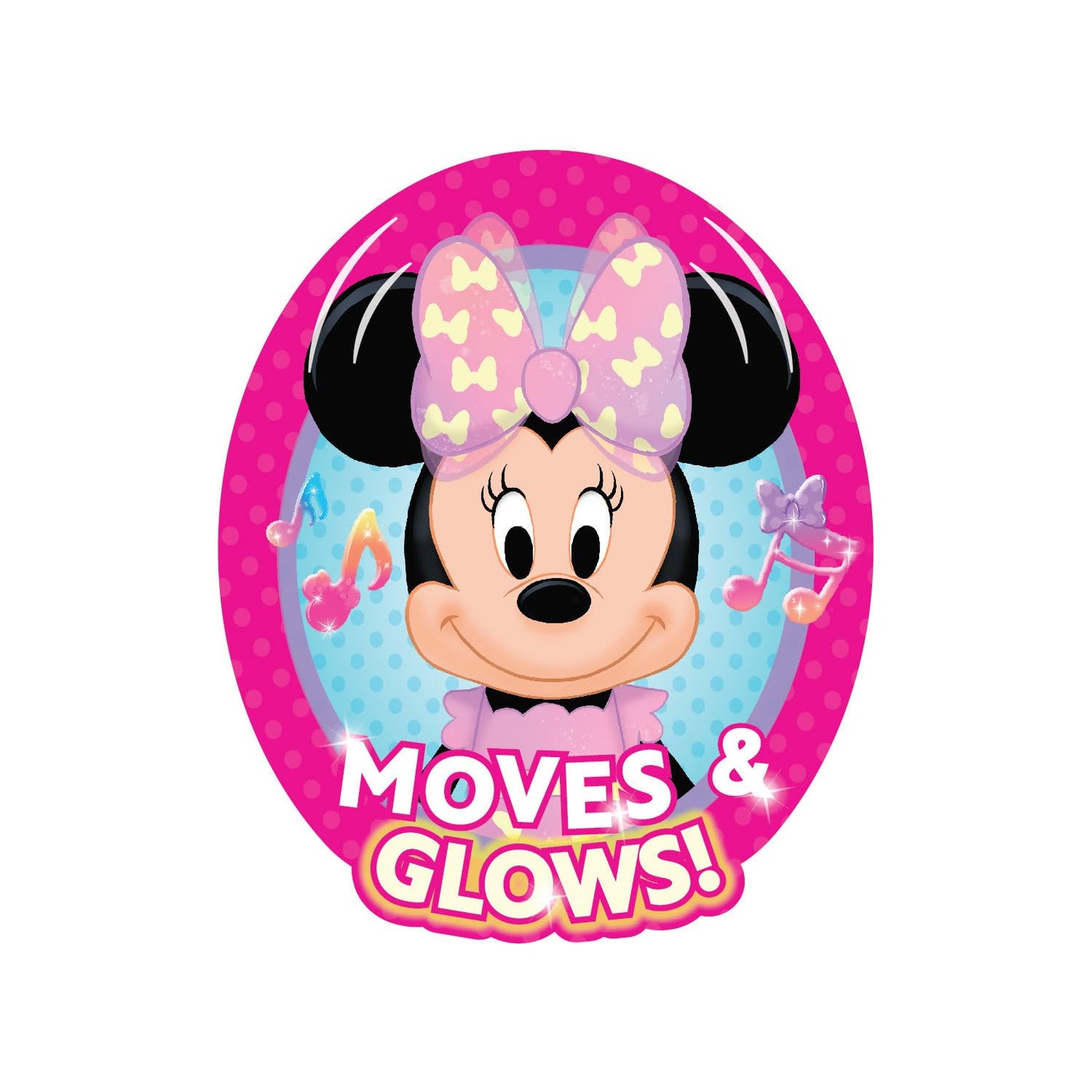 Minnie Fashion Bow Feature Plush, Kids Toys for Ages 3 Up