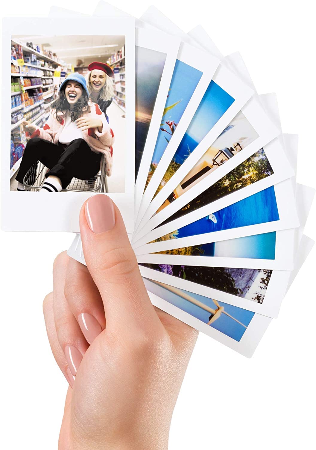 Fujifilm Instax Mini Instant Film, 5 Pack Film Bundle Includes 50 Total Picture Sheets