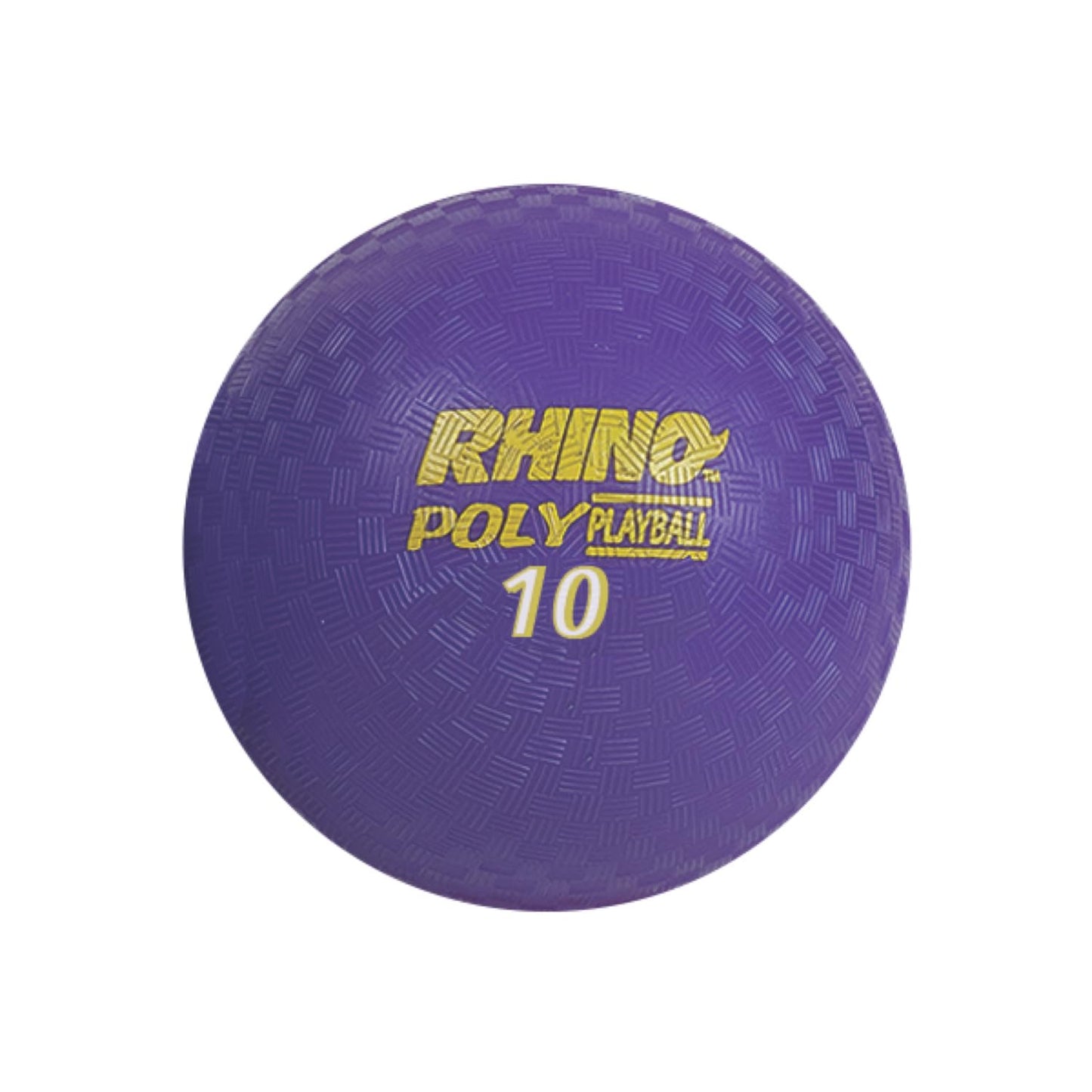 Champion Sports PX10SET Rhino Playground Ball Set, 10" Diameter, Rubber, Assorted, 6 Balls/Set (CSIPX10SET)