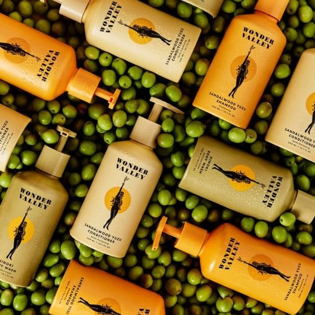 WONDER VALLEY - Hinoki Body Wash | Vegan, Cruelty-Free, All Skin Types | Hydrates, Cleanses, and Microbiome-Friendly (10.1 fl oz | 300 ml)