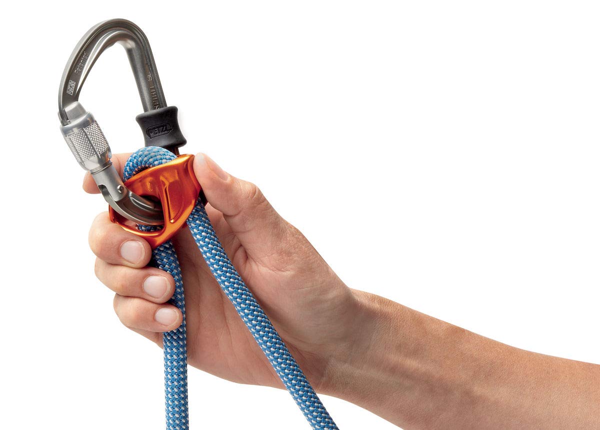PETZL Unisex Connect Lanyard Single Adjustable for Climbing and Mountaineering, Blue, One Size UK