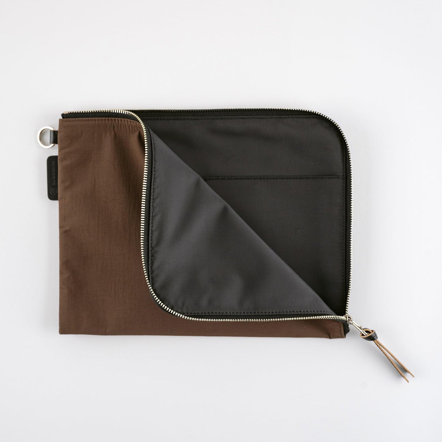 Hobonichi Techo Planner Planner Accessory Tragen Flat Pouch for A5 Size (Brown)