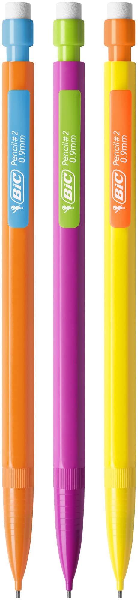 BIC Xtra Strong Mechanical Pencils with Erasers, Thick Point (0.9mm), 144-Count Bundle, Bulk Mechanical Pencils for School or Office Supplies