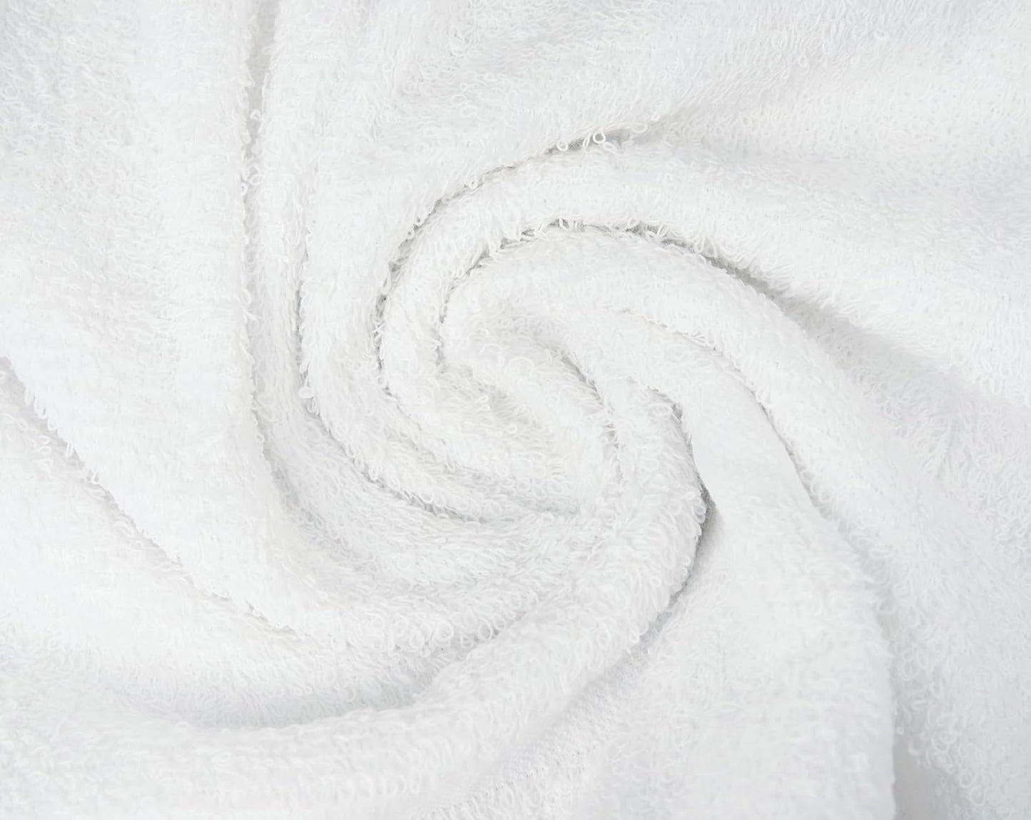 CH White Bath Towels Bulk 12 Pack (22 x 44 Inches) - 100% Cotton Economy Light Weight Towels for Commercial Use - Quick Dry, Ultra-Soft, and Absorbent Bulk Towels