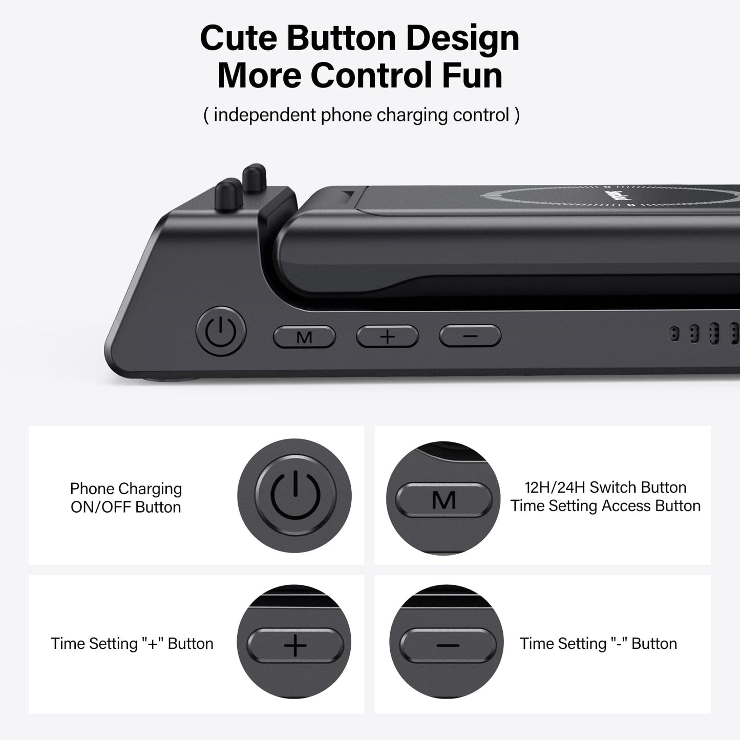 SwanScout Wireless Charger Stand for Google Pixel Watch 3/2 (Not for Watch 1), Upgraded 3 in 1 Wireless Charging Station for Pixel 9 Pro/9/8/7/6/5/4, Pixel Buds Pro/2, SwanScout 703G2 (No Adapter)