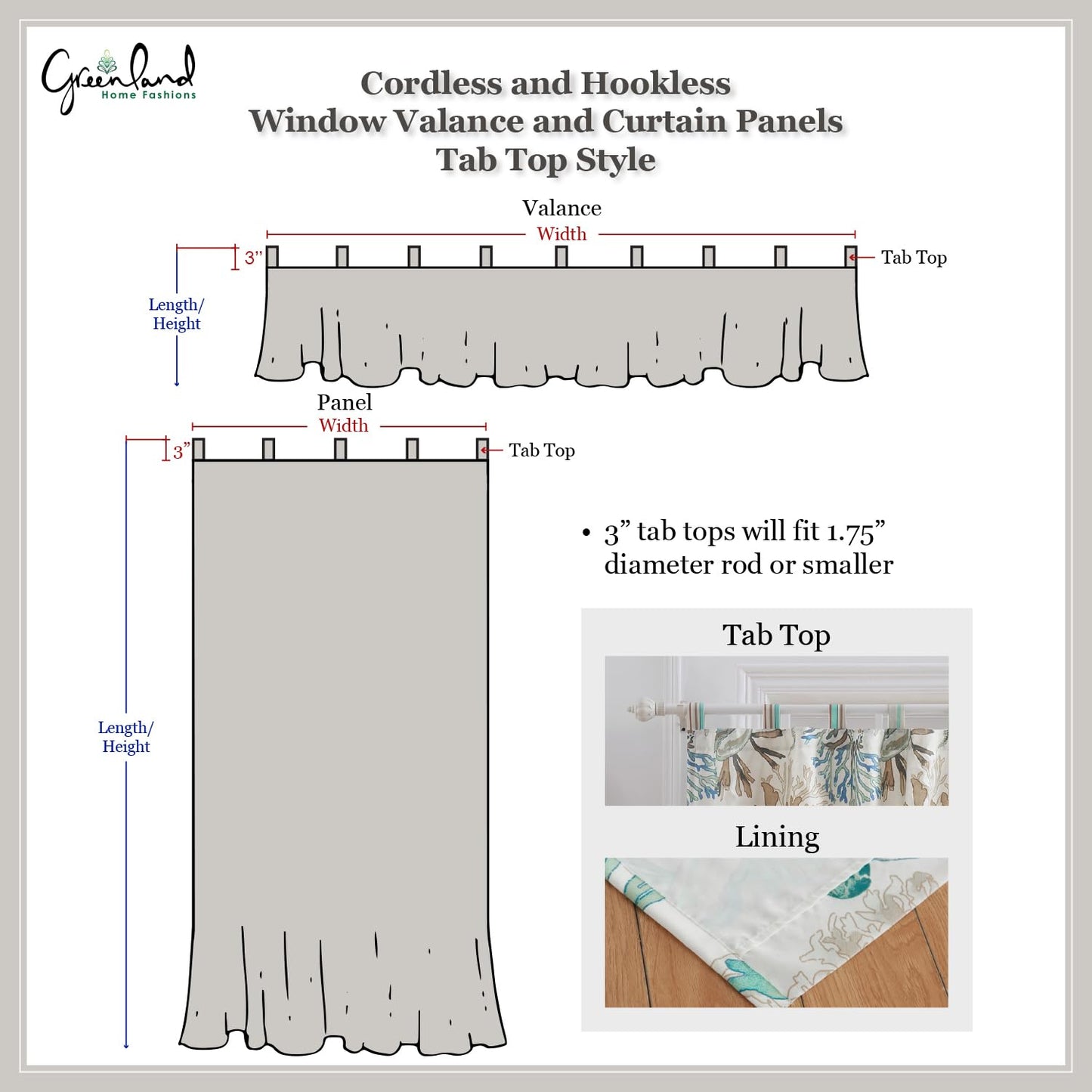 Greenland Home Blooming Prairie Authentic Patchwork Curtain Panel Set, 84 x 84 inches, Includes Two (2) 42 W x 84 L Panels