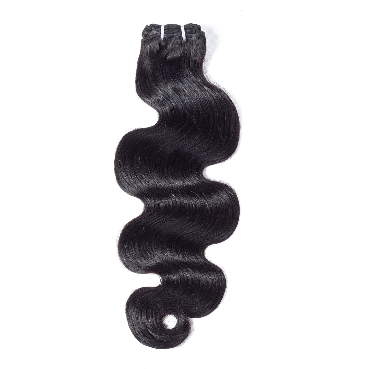 12A Body Wave Human Hair Bundles 16Inch Bundles Human Hair 100% Unprocessed Brazilian Virgin Hair Weave Deals Human Hair Extensions for Women Natural Color